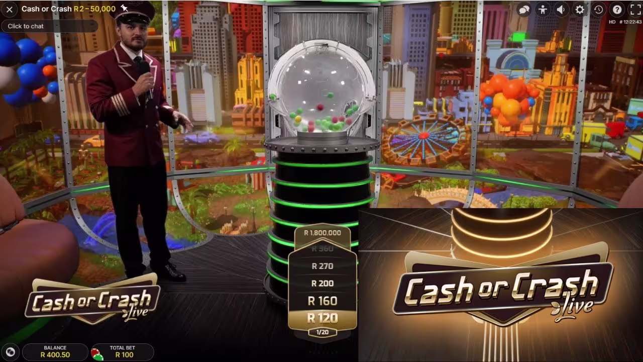 Cash or Crash od Evolution Gaming